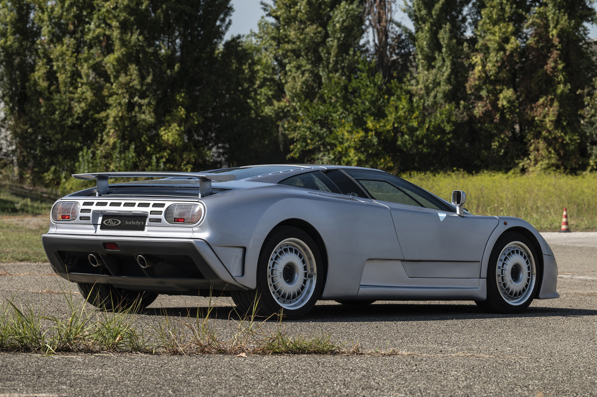 1994 Bugatti EB110 GT offered at RM Sotheby's Paris Live Collector Car Auction 2022